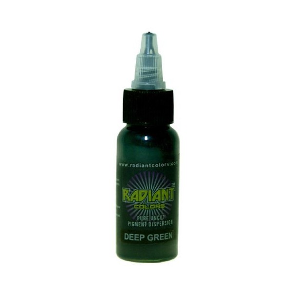 Radiant Colors - Deep Green - Tattoo Ink 1oz Made in USA