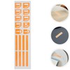 Mikinona 2pcs Car Window Stickers Glow in The Dark Decorative