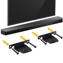 ECLINK Soundbar Wall Brackets for LG SH4 SJ4R SJ4Y SJ4 SJ2 SK4D SJ5B SH8 SJ8S SH5 HS7 SJ6 LAS455H NB5540/S54A1-D NB4540/S44A1-D NB4542DEUSLLF LAS551H S55A1-D LASC55 with Screws