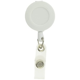 TRUSCO Clip with Reel White TRW