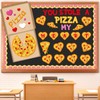 Epakh 44 Pcs Valentine's Day Bulletin Board Pizza Theme Classroom