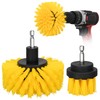 2pcs Drill Brush Attachment Set for Tile Grout Lines, Bathroom,