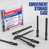WORKPRO 10pcs Security Torx Bit Set, CNC Machined S2 Steel
