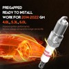 41-114 Iridium Spark Plugs and Wires Set for Chevy 5.3L