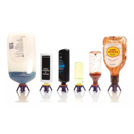 TechMel 6 Tapas Dispensa Liquidos Sin Desperdiciar Como Jabon Cajeta