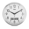 Mebus 19422 Wireless Wall Clock 29 cm Silent LCD Display