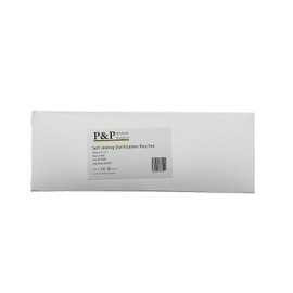 Sterilization Pouches 3.5”x9” Self-Sealing Autoclave Bags with Indicators for Professional Surgical Instrument Cleaning by P&P MEDICAL SURGICAL Box of 200