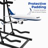 6 Tiers RC Airplanes Storage Rack Metal Model Aircraft Stand