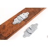 Red Hound Auto Qty 8 Straight Brackets Wood Sides Stake