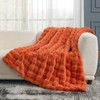 Cozy Bliss Faux Fur Throw Blanket for Couch, Fuzzy Soft