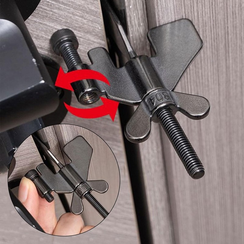 Portable Door Lock Hardware, Safety Security Tool Home Hotel Travel,