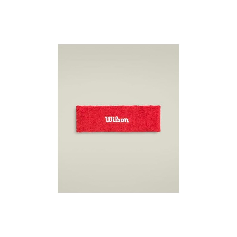 Wilson Terry Logo Headband, With Moisture-Wicking Technology, Sweat-Resistant, Made from