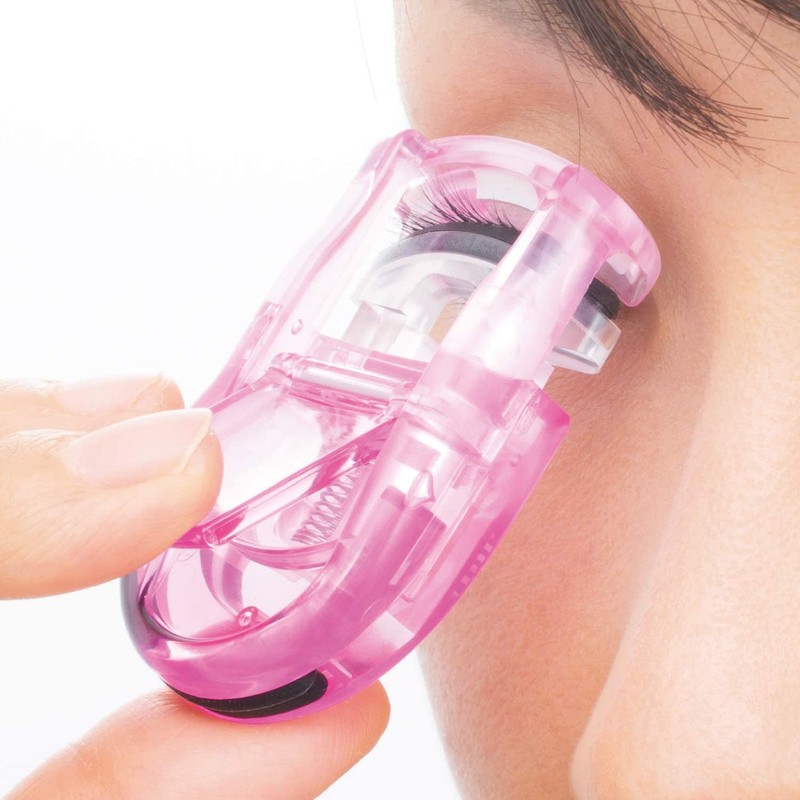 Kai Corporation KQ0849 Push-Up Curler, Compact, Pink