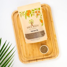 Organic Ajwain 150g (Bishop's Weed, Carom Seeds) - Premium Quality, Certified Organic