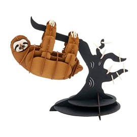 Fridolin 3D Paper Model, Sloth, 12 x 10 cm