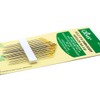 Clover 235 No. 3-9 Gold Eye Embroidery Needles, Pack of