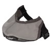 Adjustable Bulldog Mask Bite and Barking Dog Muzzle Eye Closed