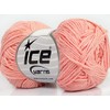 Light Salmon Cotton Bamboo Yarn - 50 Gram, 153 Yards,