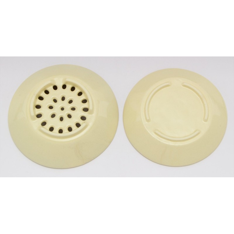 窯元 sousen Medium Plate Orange 15 cm Seto Ware Drainer Plate