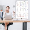 Dry Erase Wall Calendar 3 Month Calendar - Blank Undated