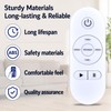 MOVHEIYL Replacement Remote Control for FLYBIRD Vibration Plate SF01-SZJ FBVP-MN-Blue