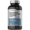 Horbäach Glucosamine Chondroitin MSM | 3600 mg | 360 Caplets