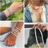 2000pcs Royal Blue Clay Beads for Bracelets Making Heishi Polymer