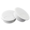 Mprofi MT® 5 x Cable Grommet Desk - White Plastic