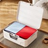 Lockable Storage Containers Plastic Lock Box Storage Container Versatile Organizer