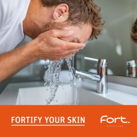 Fort Skincare - Anti-Fatigue Gel Serum for Men - 50ml - Fresh & Radiant Skin - Reduce Wrinkles -Bergamot, Cedar Wood & Patchouli - with Natural Ingredients - Ideal for all Skin Types - Mens Skincare