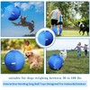 SWYIVY 25" Dog Horse Ball&Cover with Straps, Herding Ball for