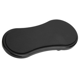 Computer Arm Rest Support for Desk and Chair, Ergonomic Mouse Arm Rest, Table Extension Arm Support, Rotatable Wrist Rest Armrest Extender for Computer (Black)