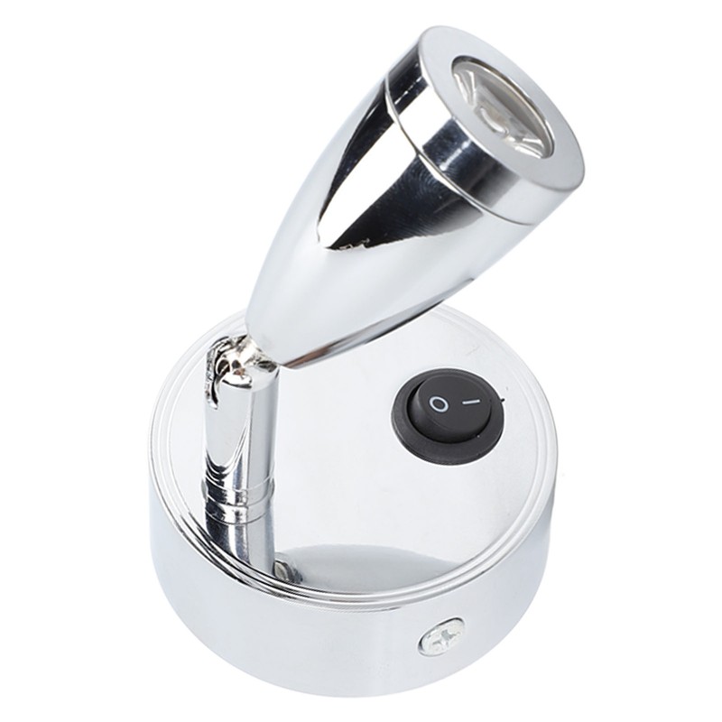 DC10‑30V LED RV Bedside Lamp Aluminum Alloy High Brightness RV