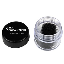 Eyebeautiful Premium MINK Individual Lashes .15mm J Curl 11mm Eyelash Extension