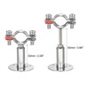 sourcing map Wall Mount Ceiling Mount Pipe Support, 304 Stainless