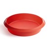 Lékué 1210724R01M033 Round Mold, Red, 24 cm