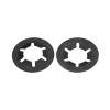 Unbranded Starlock Washers Push On Lock Star Tooth Grab Fastener