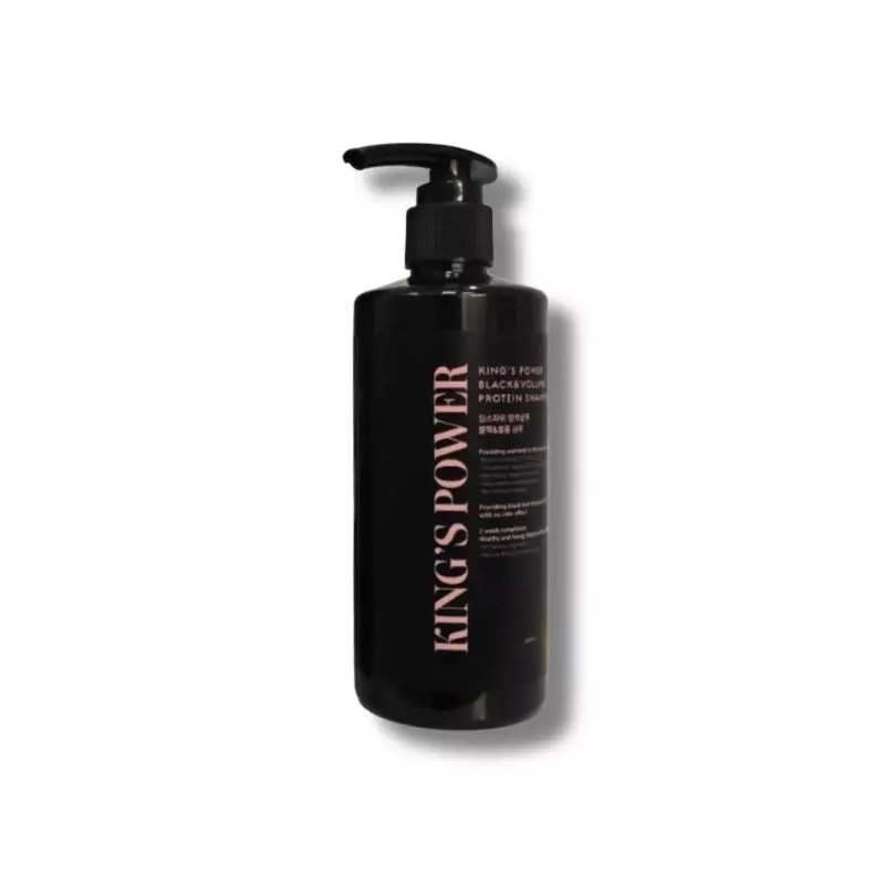 Kingspower 킹스파워 염색 샴푸 블랙 앤 볼륨 샴푸 300ml 1개