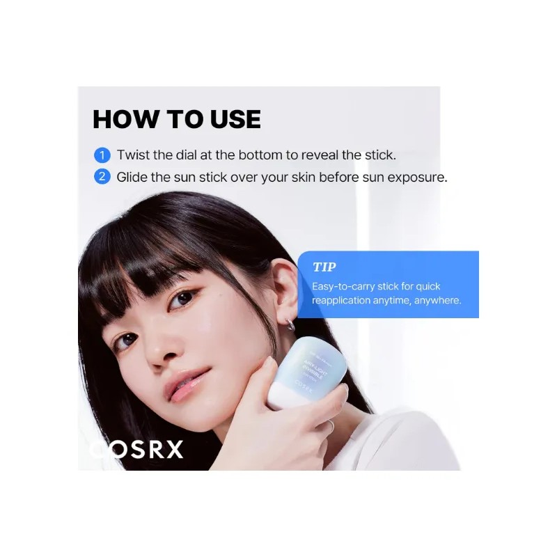 Cosrx Airy-light Invisible Sun Stick Spf50+ Pa++++ - 19g