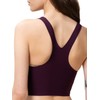 Triumph Women's Flex Smart Pull-On Bra Top Ex Bra, aubergine