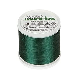Tacony Corporation Forest Green-Madeira Rayon Thread, Acrylic, Multicolour, 2.79x2.79x3.3 cm