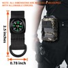 bvya 5 Pack Mini Compass Outdoor Camping Hiking Pocket Compass