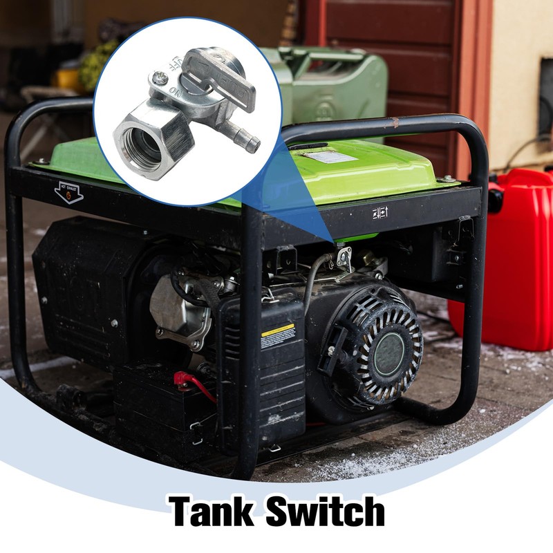 Yenblow Universal Generator Petcock Fuel Shut Off Valve M16x1.5mm, Gas