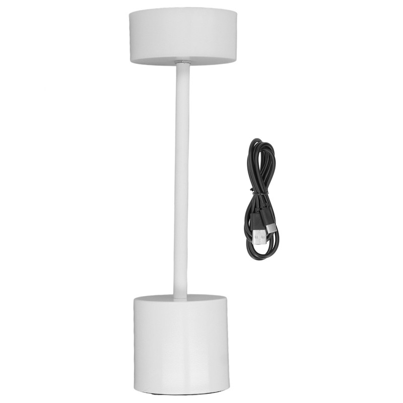 Cordless Table Lamp Touch Control Stepless Dimming 3 Light Modes