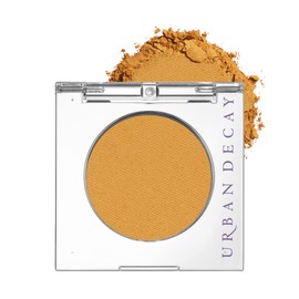 URBAN DECAY 24/7 Longwear Eyeshadow Single (Rundown - Mustard Yellow Matte), High-Pigment Eye Shadow Compact, Smooth & Blendable Colors, Crease-free, Vegan - 0.06 oz