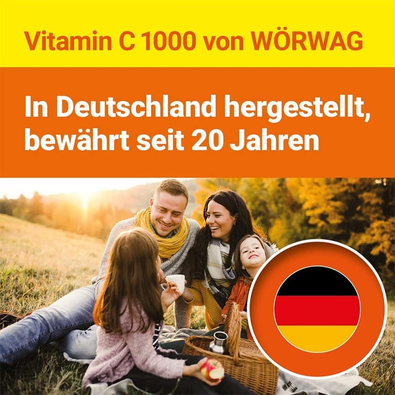 Vitamin C 1000 film-coated tablets