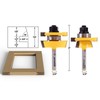 YONICO Cabinet Door Rail and Stile Router Bits Set 2
