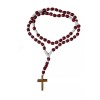 Rosario Católico De Madera 6 Piezas