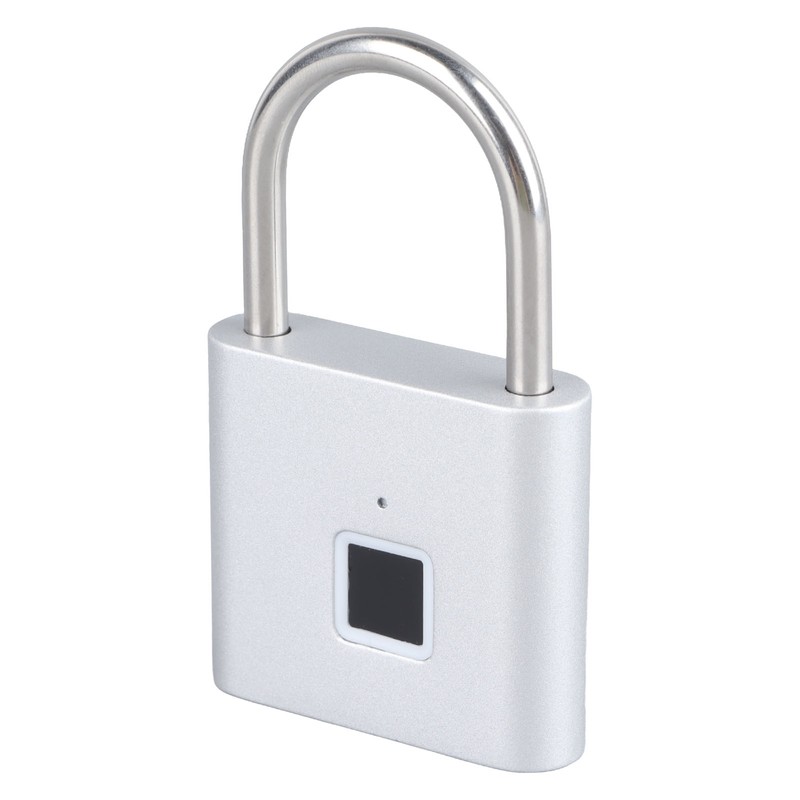 Fingerprint Padlock High Security Fast Unlocking Waterproof Long Lasting Smart