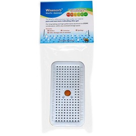 Wisesorb Silica Gel Canister, 40Gram Silica Gel Desiccant Canister (Orange to Green), Pack of 1 Reusable Desiccant Dehumidifier